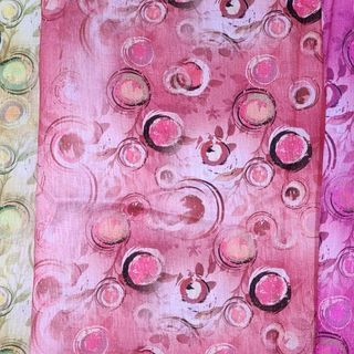Linen Slub Digital Print No. 4